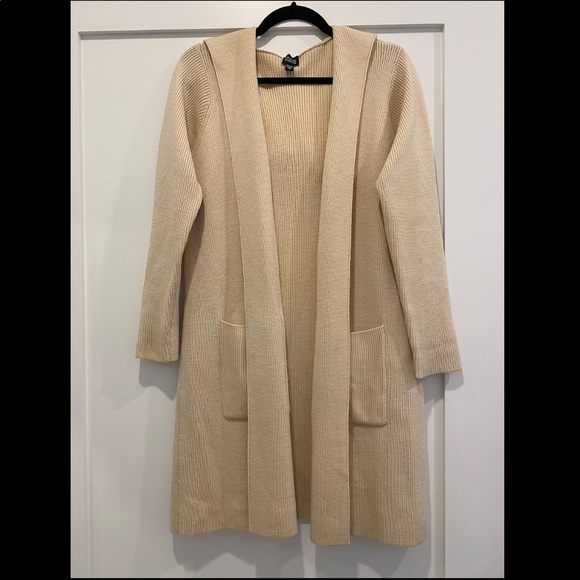 EILEEN FISHER 100% Merino Wool Cardigan - Picture 1 of 3